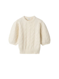 Alpaca top - White