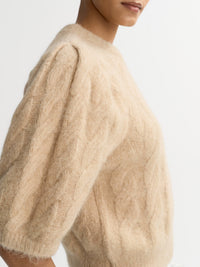Alpaca top - Brown