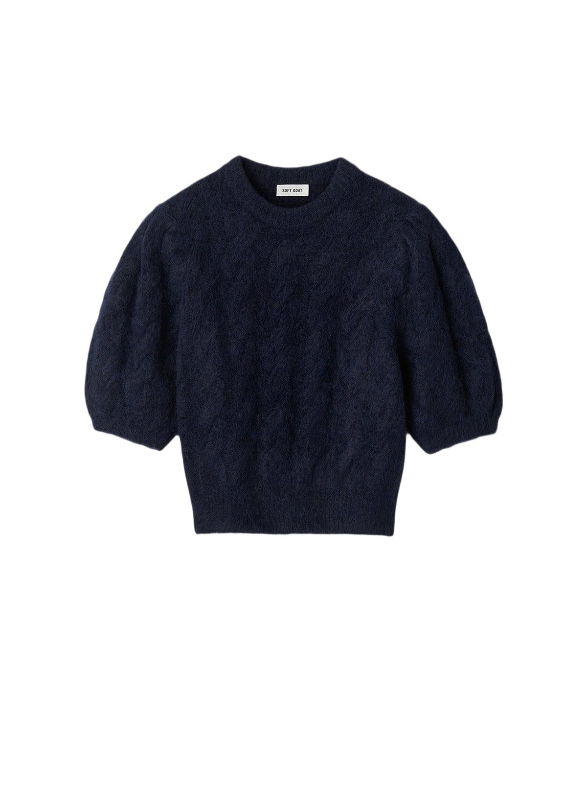 Top en alpaga - Bleu