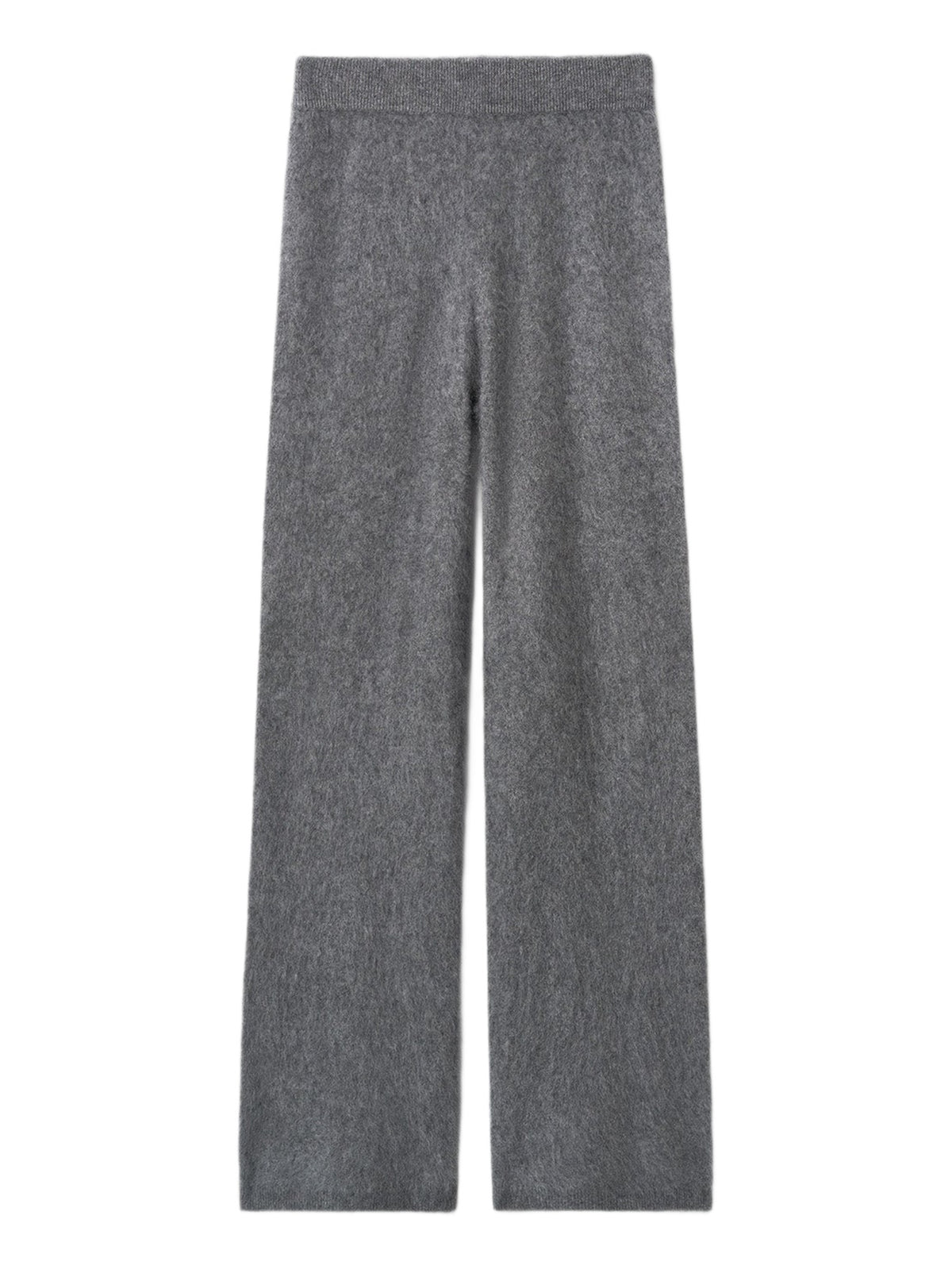 Pantalon brossé en cachemire - Gris