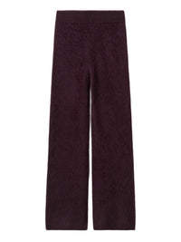 Pantalon brossé en cachemire - Violet