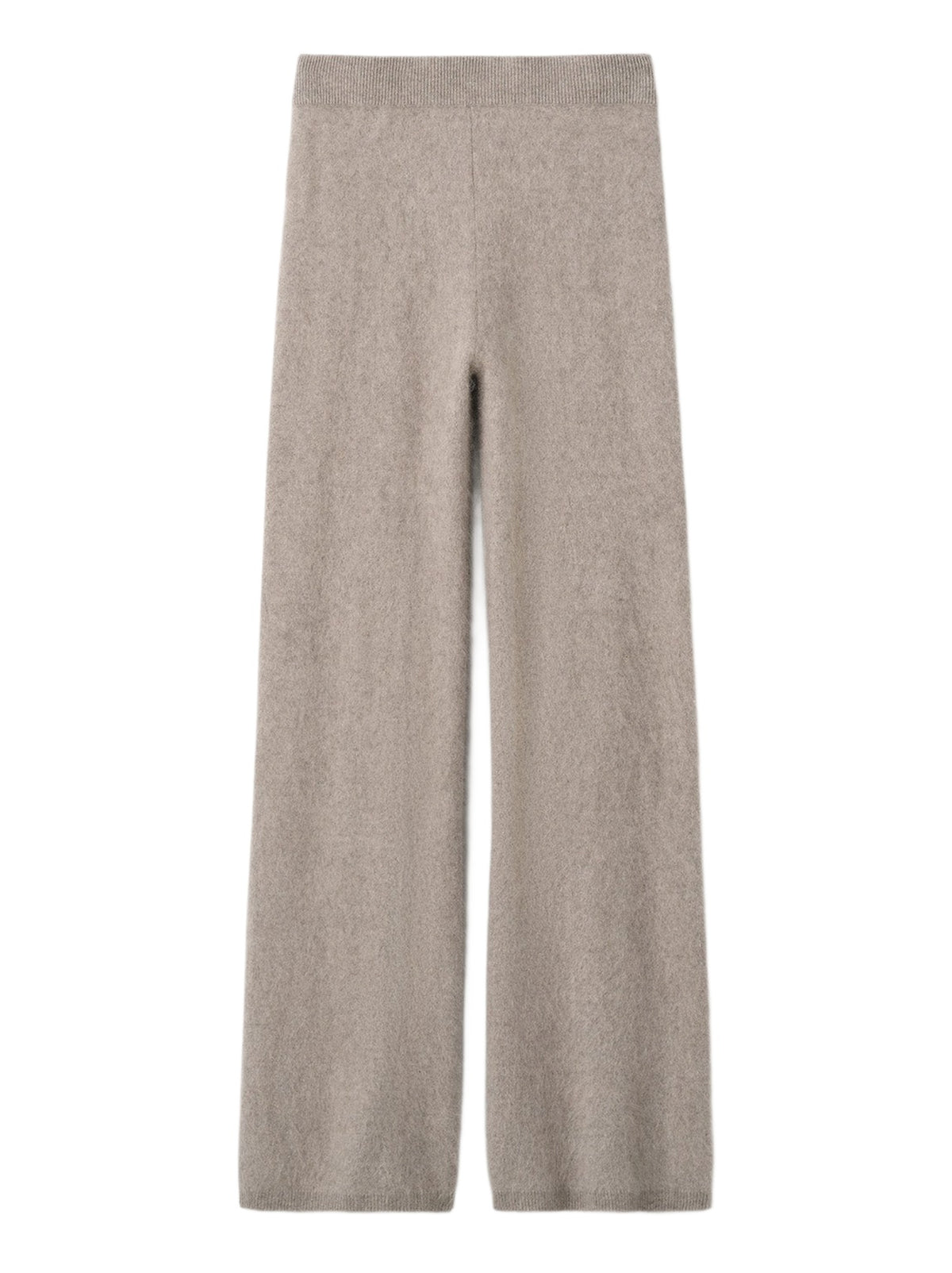 Pantalon brossé en cachemire - Gris