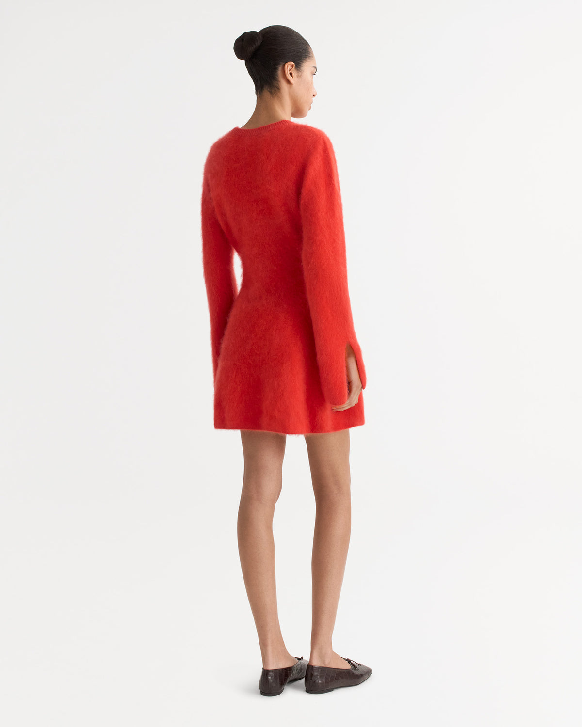 Brushed Mini Dress