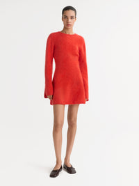 Brushed Mini Dress