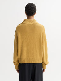 Button Turtleneck