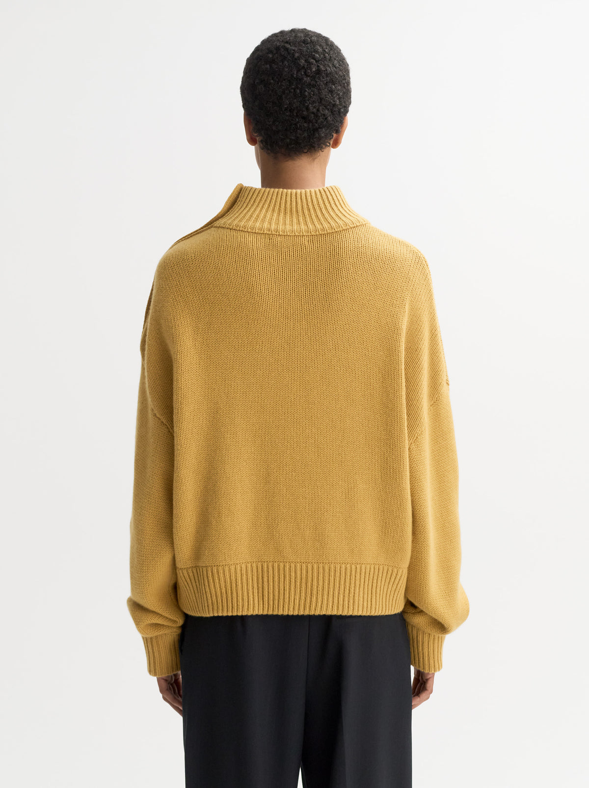 Button Turtleneck