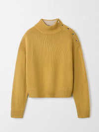 Button Turtleneck