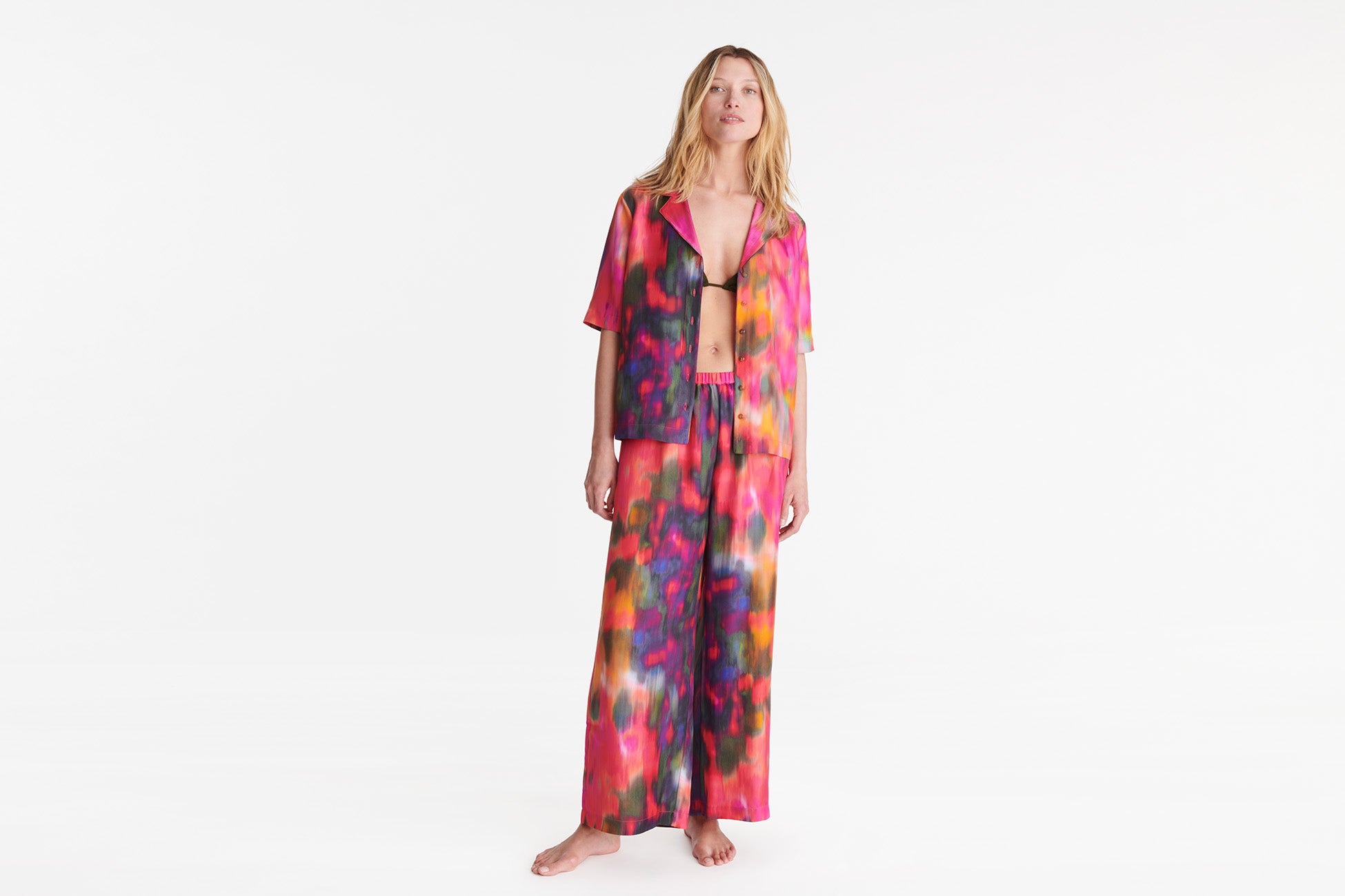 IMPRIME BOREALE FLORALE CHEMISE