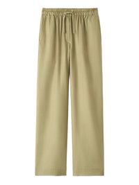 Pantalon tissé en laine - Vert