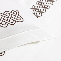 INTRECCIO  EMBROIDERY / DOUBLE HOUSSE DE COUETTE