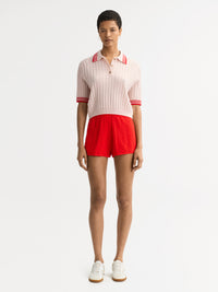 Striped Pique