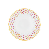 Assiette à dîner Elisabeth en porcelaine - Or