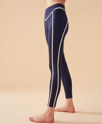 Legging Corset - Navy & Ivory