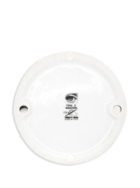 Tema e Variazioni n°154 round porcelain ashtray - Black & White