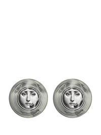Set of 2 Tema e Variazioni glasses n°137 - Black & White