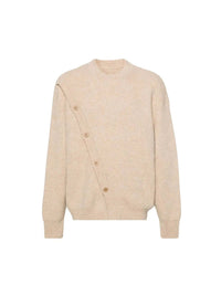 Cardigan Pau en laine - Beige