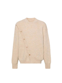 Cardigan Pau en laine - Beige