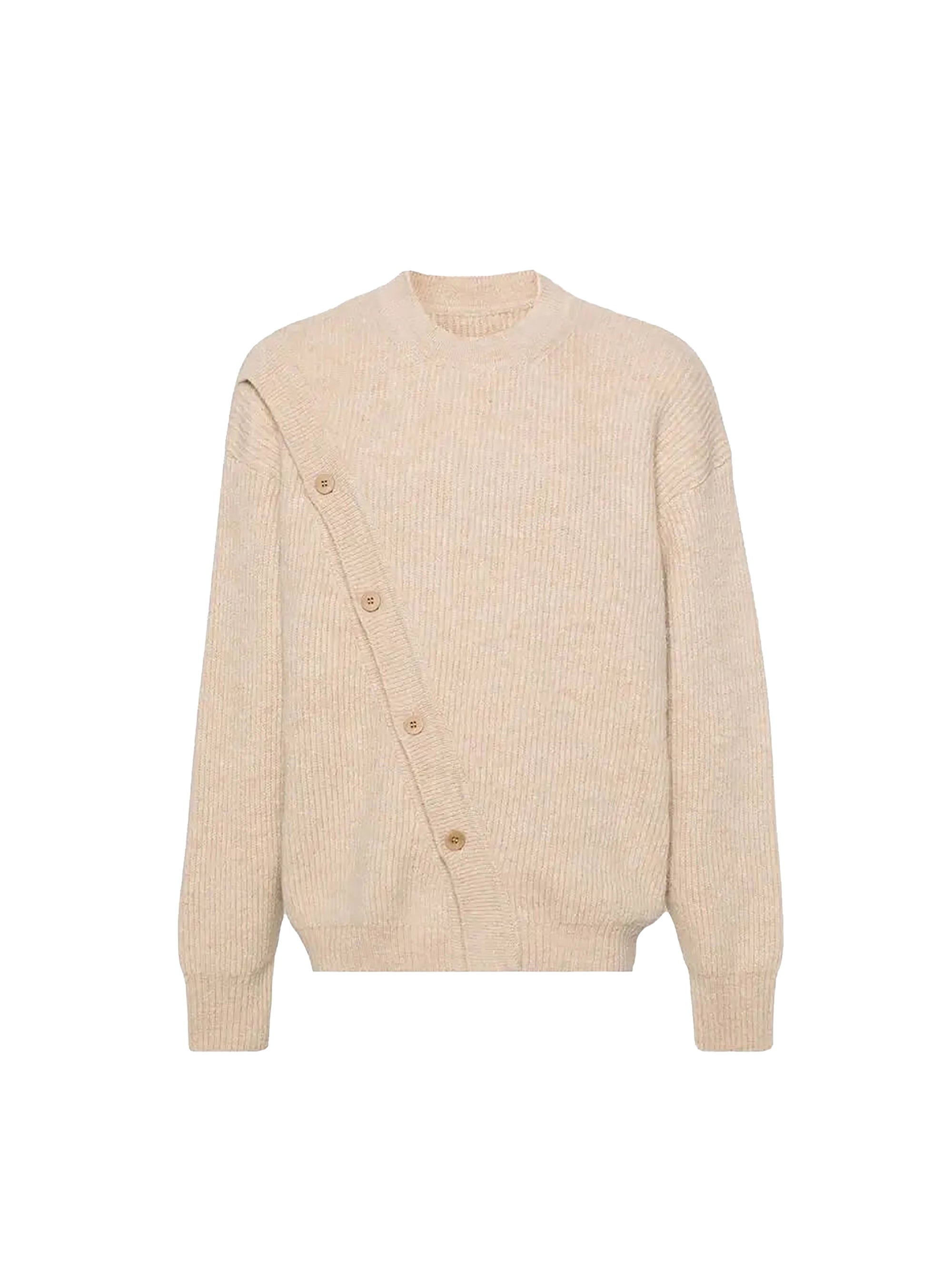 Cardigan Pau en laine - Beige