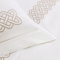 INTRECCIO  EMBROIDERY / DOUBLE HOUSSE DE COUETTE