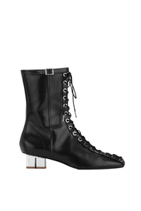 Bottines à lacets - Black