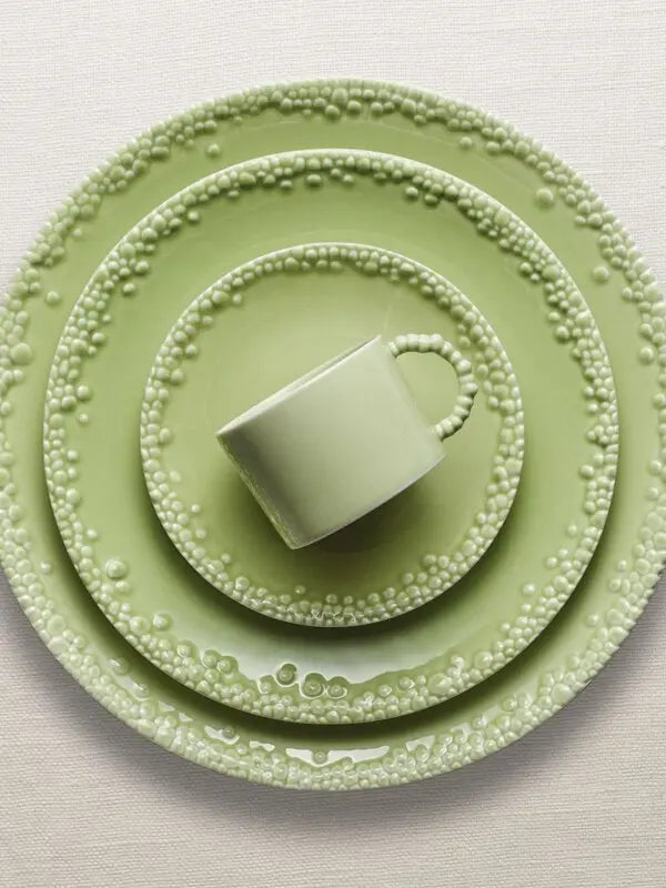 Bol Haas Mojave en porcelaine - Vert