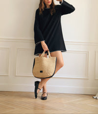 Robe courte Le Jacob - Noir