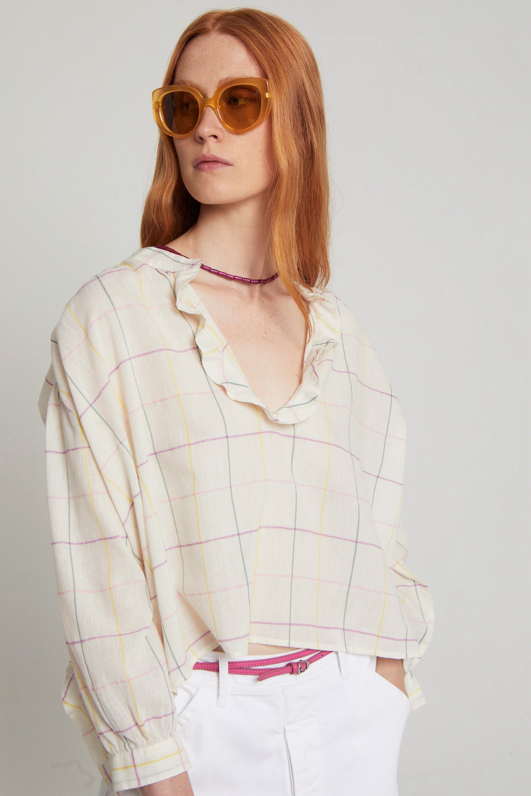 ZNOSTOCK_RED SHIRT JULETTE - Red