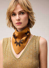 CORN SUEDE BANDANA