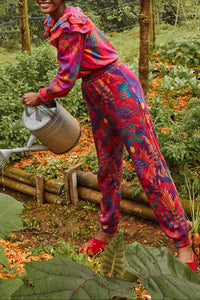 Blouse Tie Dye Forest - Rose