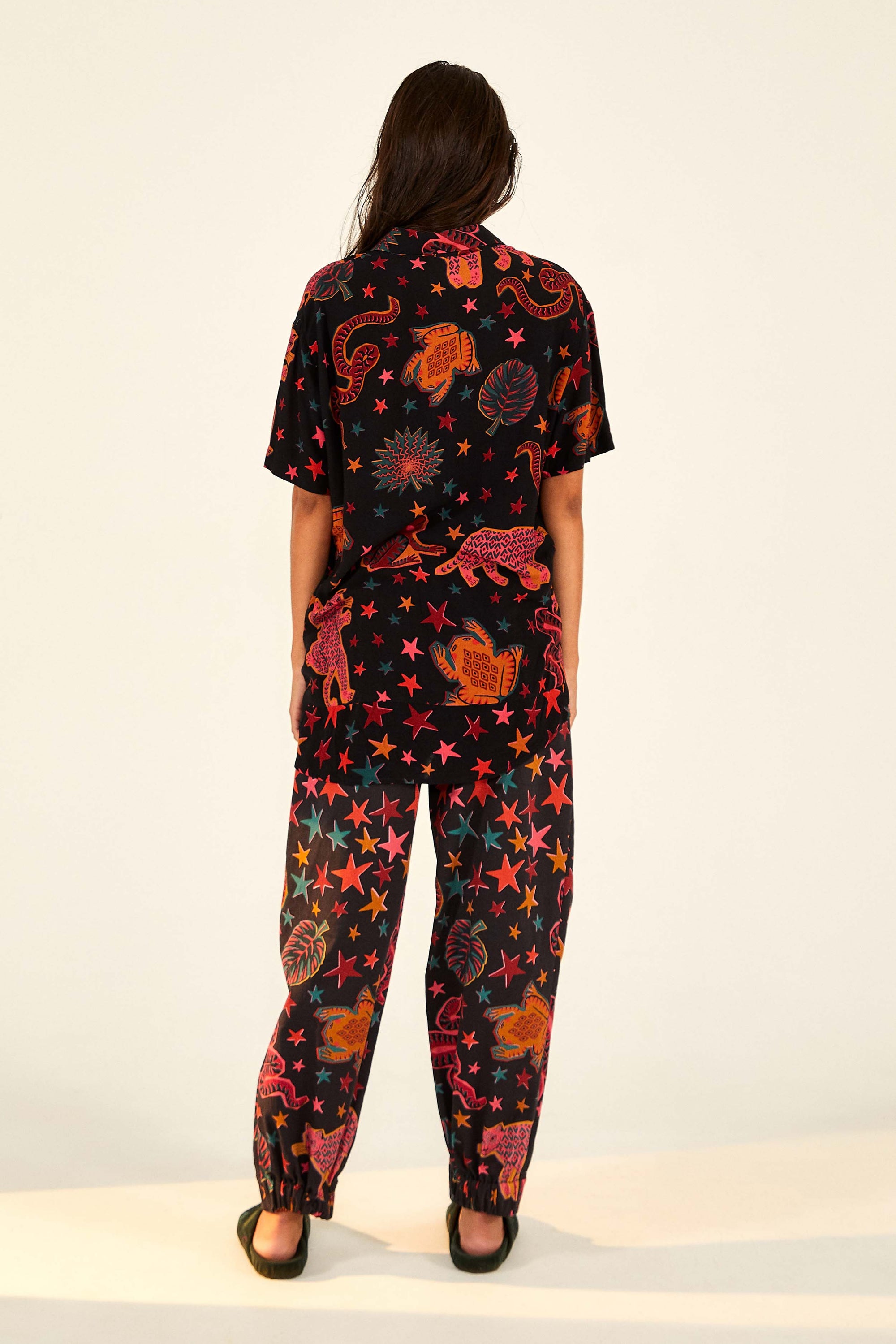 Animal Sky shirt - Black