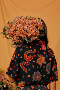 Animal Sky shirt - Black