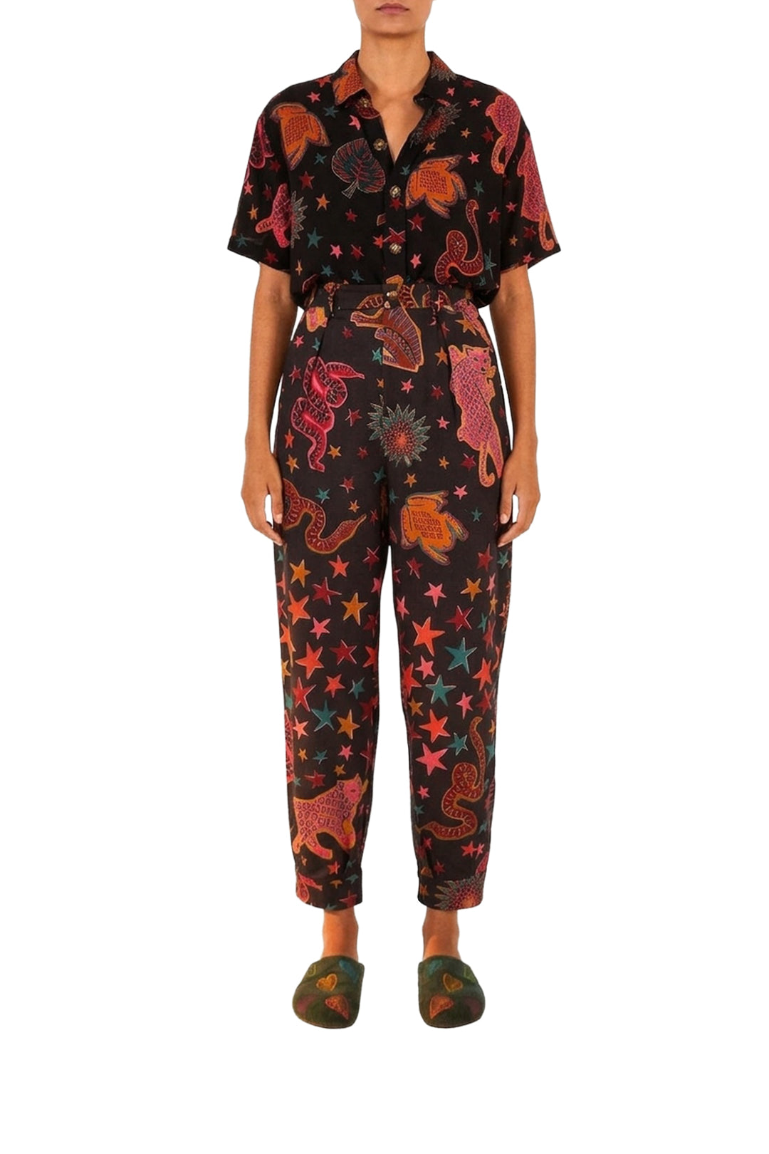 Animal Sky shirt - Black