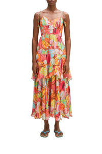 Robe longue Fruit Salad - Multicolore