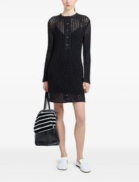 Robe Micah en crochet - Black