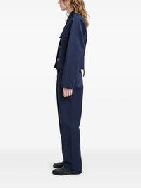 Veste courte boutonné à poches - Navy