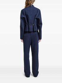 Veste courte boutonné à poches - Navy