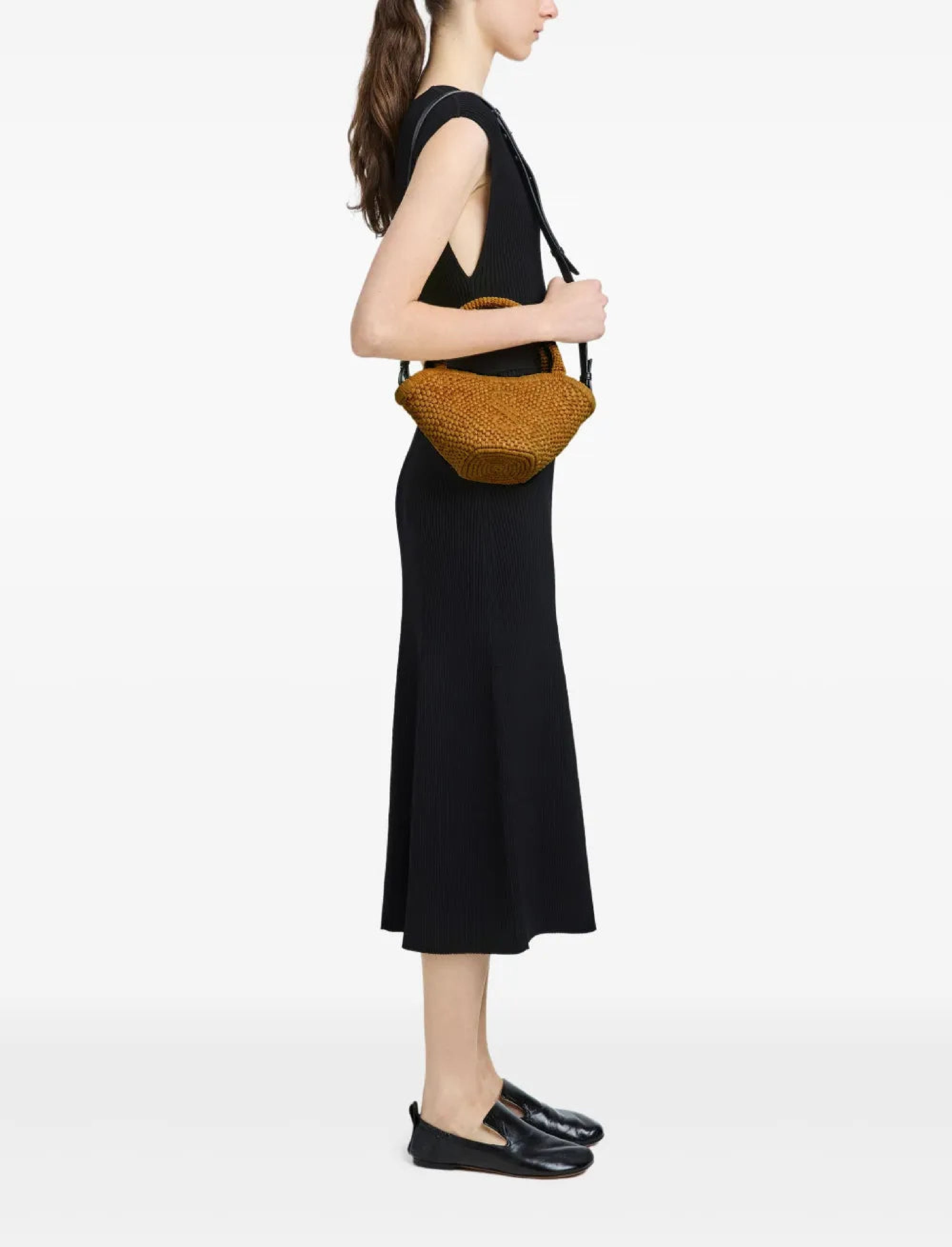 Petit panier Chelsea en raphia - Honey
