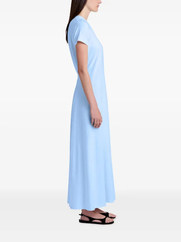 Robe Noelle en jersey - Light Oxford