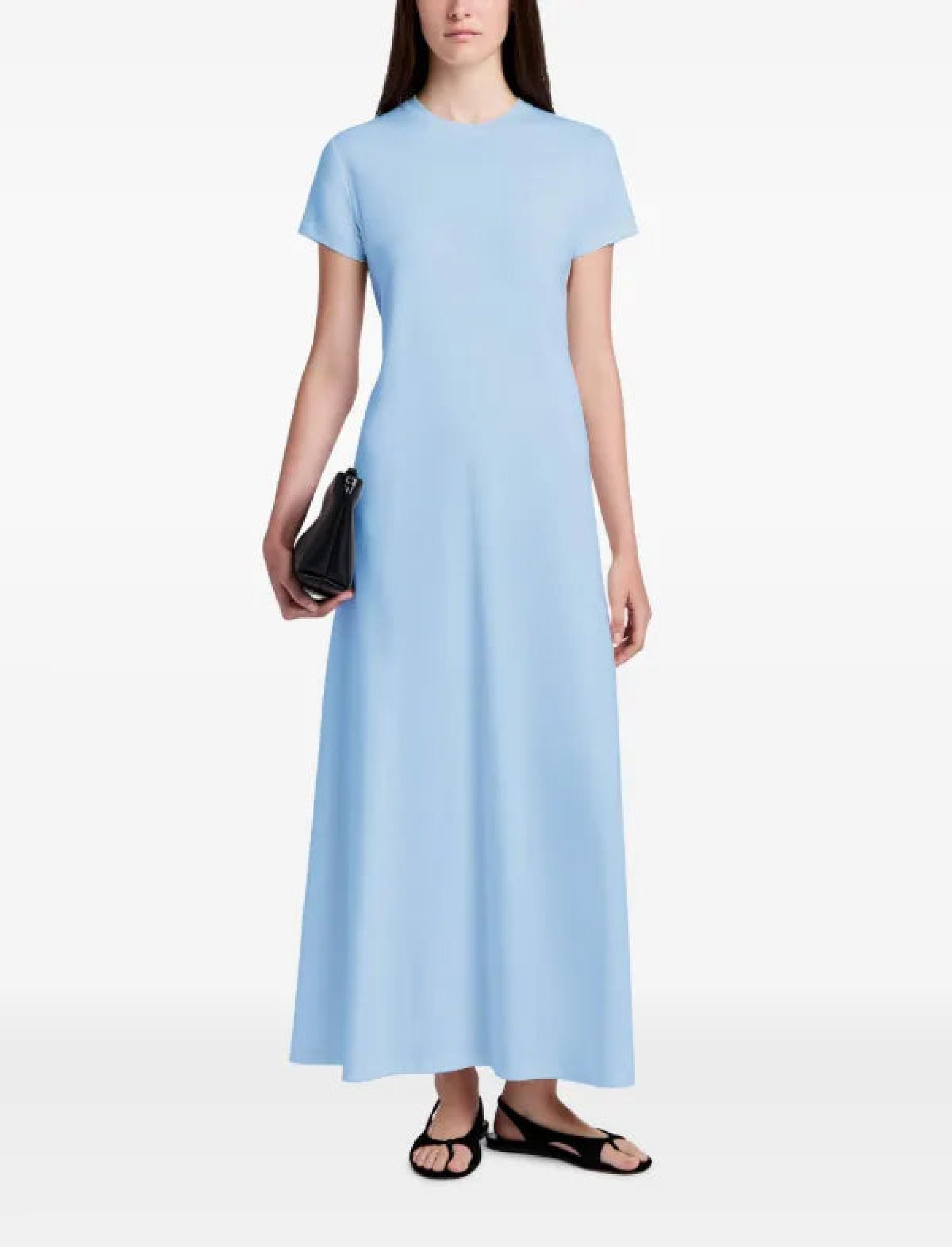 Robe Noelle en jersey - Light Oxford