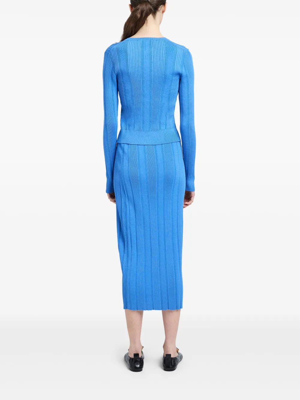 Jupe Ryanne en maille - Blue
