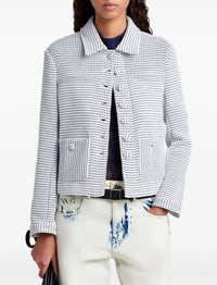 Veste Osler à poches en tweed - Black