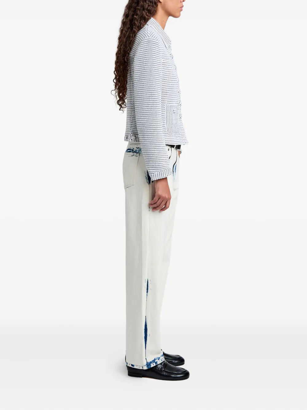 Veste Osler à poches en tweed - Off White