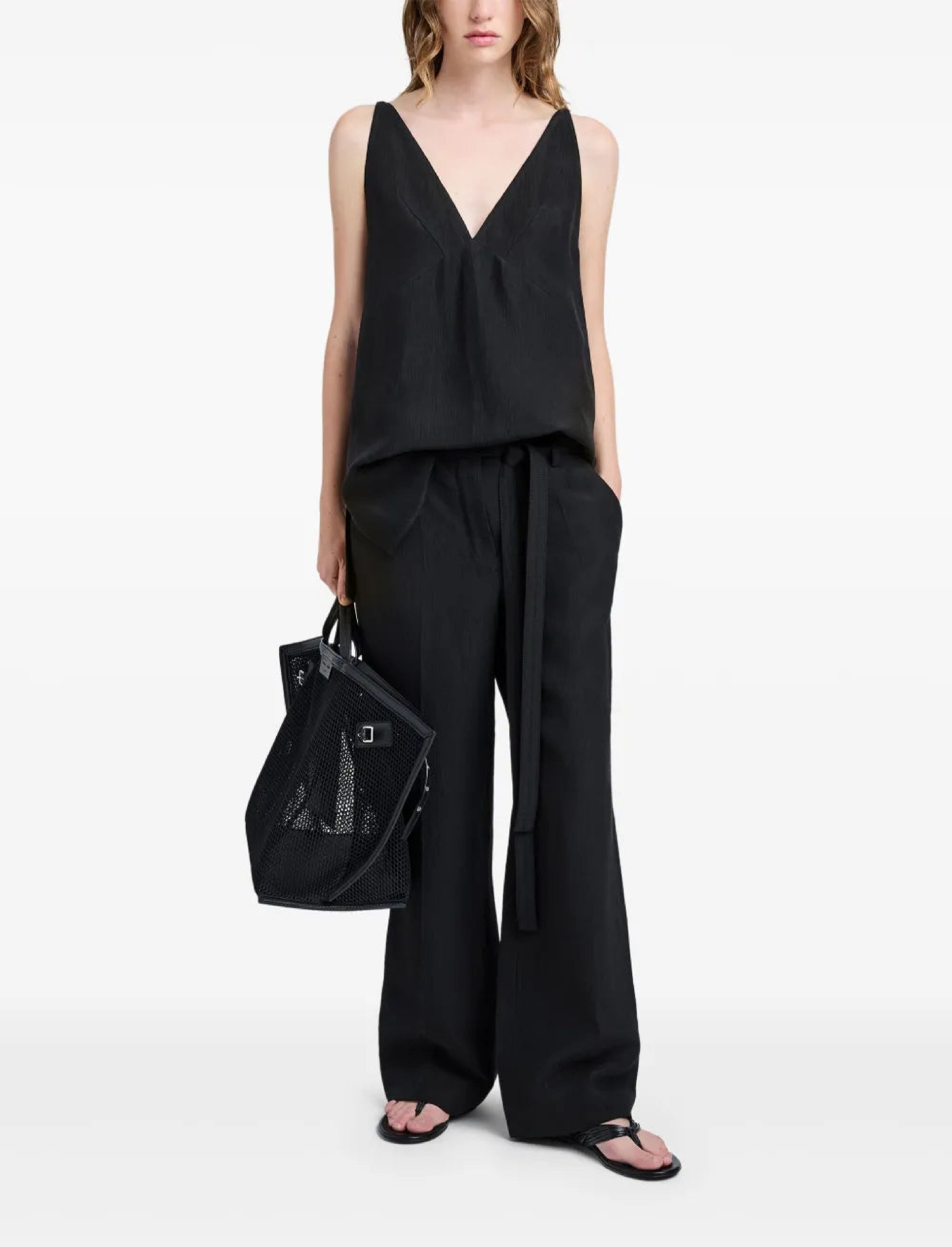Pantalon Maggi ceinutré - Black