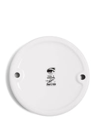 Tema e Variazioni n°149 round porcelain ashtray - Black & White