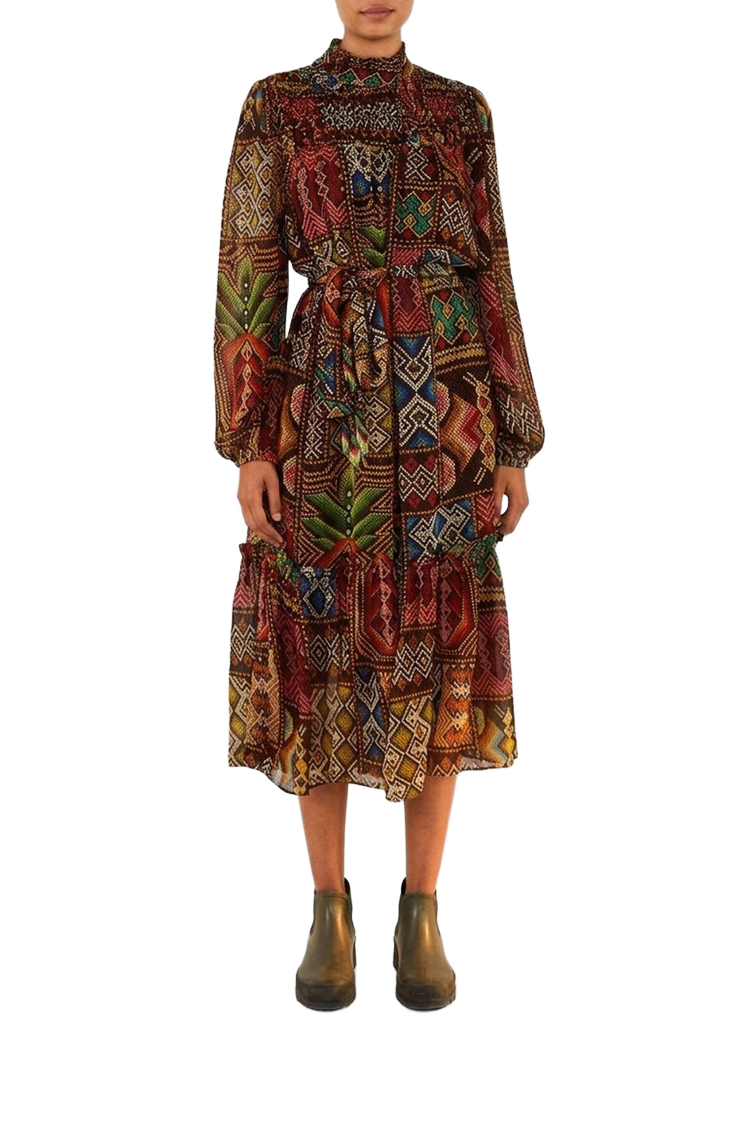 Robe midi Rauti - Noir