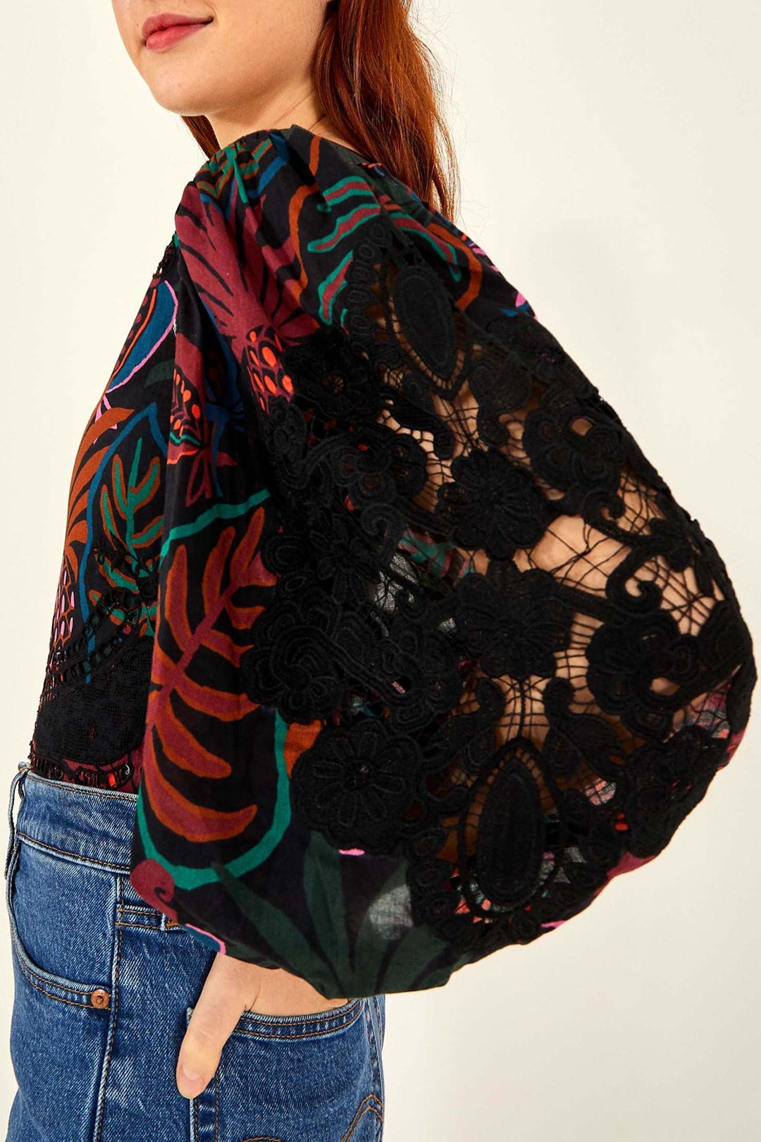 Blouse Frutis Dream - Noir