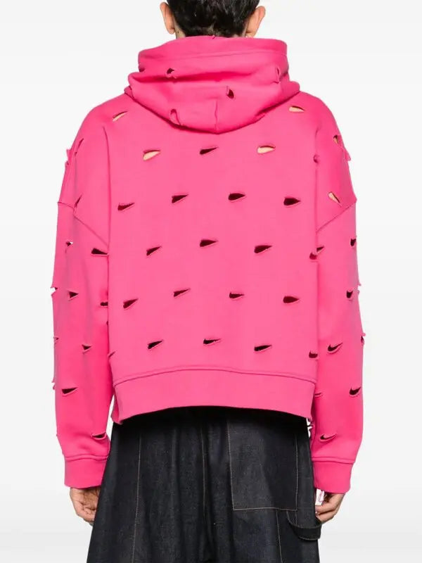 50€ / 11 sold //11 QTY / ST100%   Sweat à capuche Swoosh Nike x Jacquemus - Dark Pink