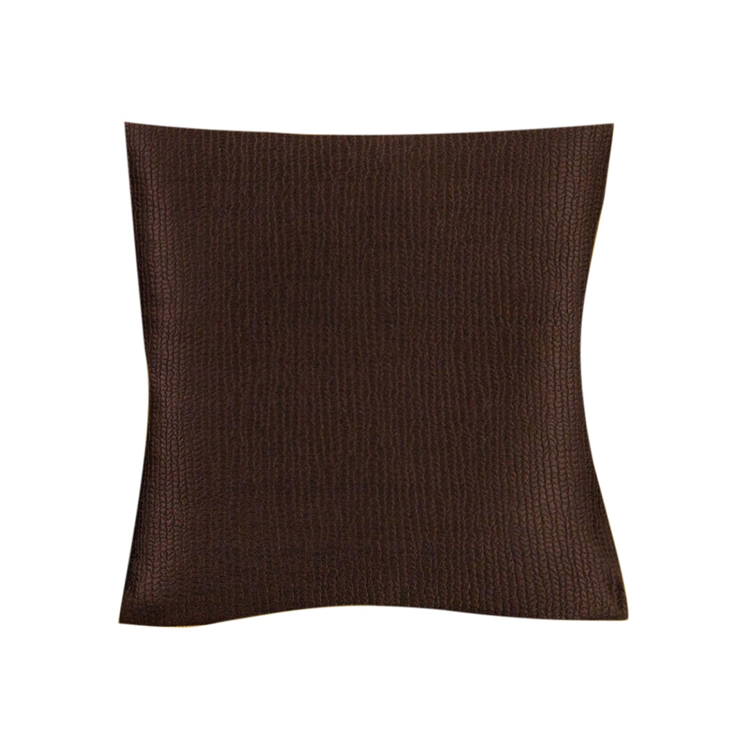 Earth luxury pillowcase, cotton - Umber brown