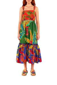 Multicolor Robe midi - Multicolor