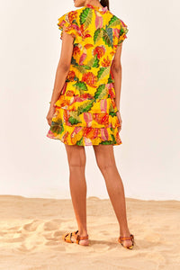 MEDIA OFF LINE_Robeille courte Beaks & Bananas - Yellow
